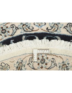 Hand made rug Nain Kashmar Persia cm.100x100 2
