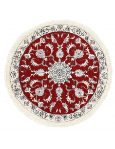 Hand made rug Nain Kashmar Persia cm.100x100