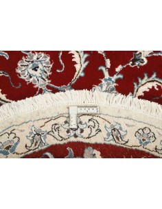Hand made rug Nain Kashmar Persia cm.100x100 2