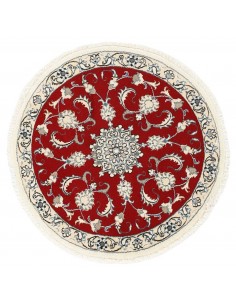Hand made rug Nain Kashmar Persia cm.100x100