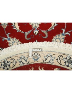 Hand made rug Nain Kashmar Persia cm.100x100 2