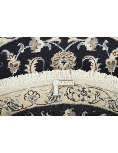 Hand made rug Nain Kashmar Persia cm.100x100 2