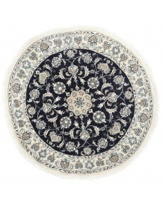 Hand made rug Nain Kashmar Persia cm.150x150