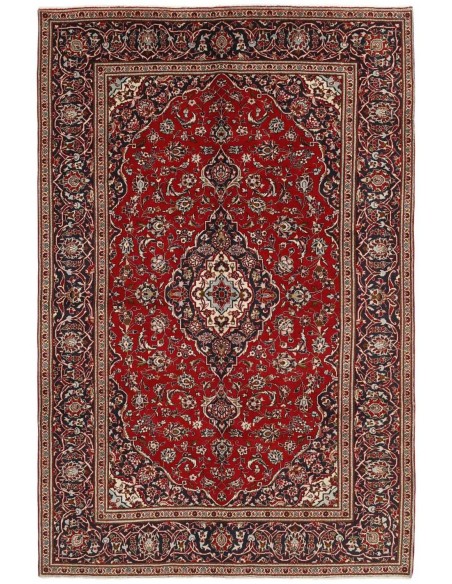 Hand made rug Keshan Persia cm.194x297