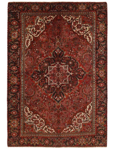 Hand made rug Heriz Persia cm.195x288