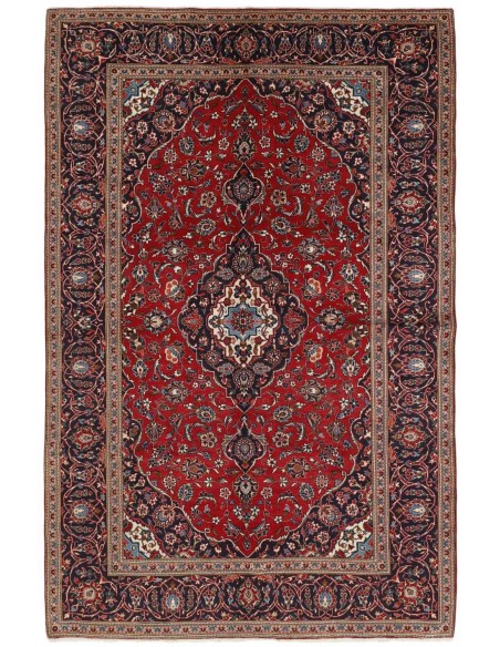 Hand made rug Keshan Persia cm.197x303