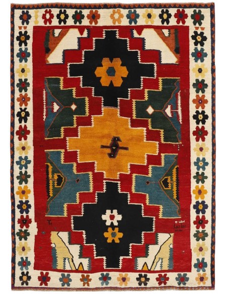 Hand made rug Kashghai Persia cm.162x223