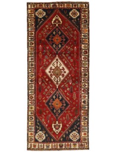 Hand made rug Kashghai Persia cm.124x305