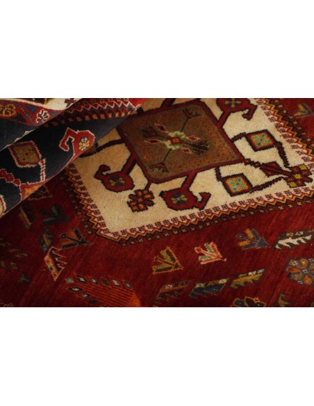 Hand made rug Kashghai Persia cm.124x305