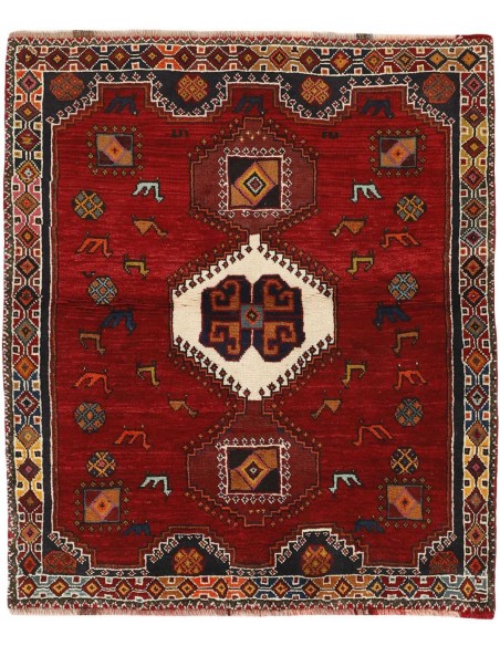 Hand made rug Kashghai Persia cm.131x152