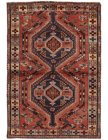 Hand made rug Shiraz Persia cm.103x146