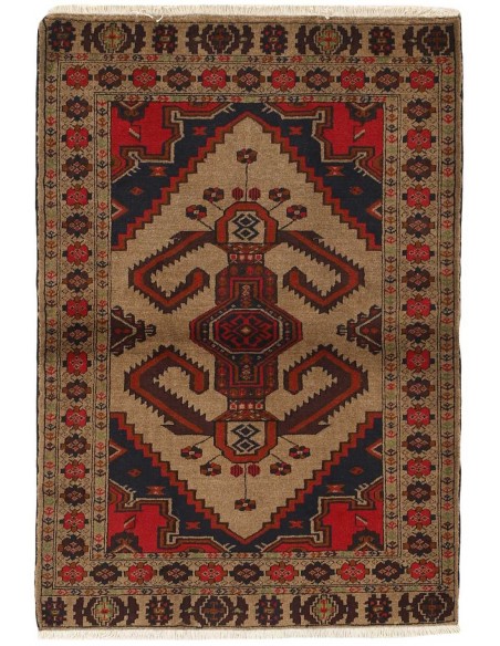 Hand made rug Torkaman Persia cm.94x133