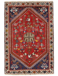 Hand made rug Shiraz Persia cm.80x116