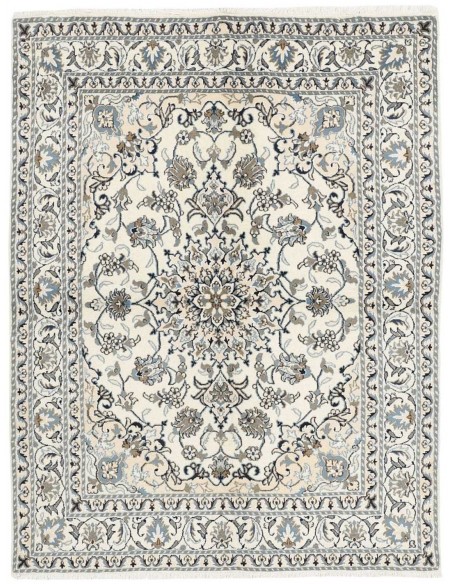 Hand made rug Nain Kashmar Persia cm.148x198