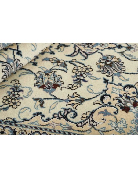 Hand made rug Nain Kashmar Persia cm.158x217