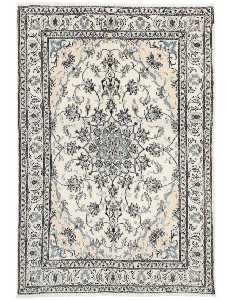 Hand made rug Nain Kashmar Persia cm.164x249