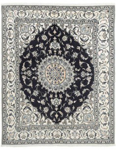 Hand made rug Nain Kashmar Persia cm.197x246
