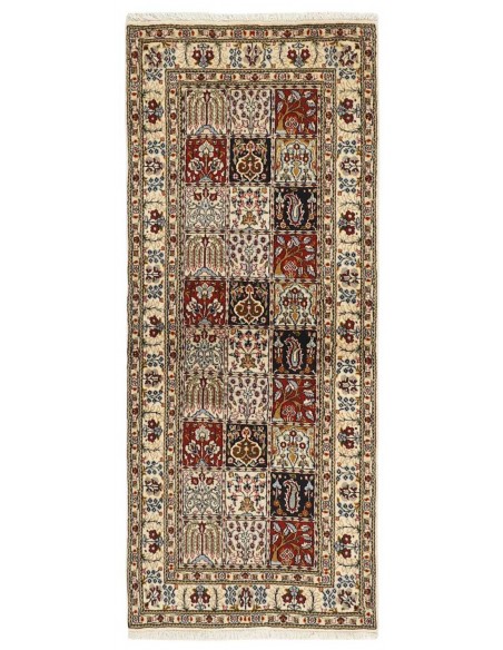 Hand made rug Moud Garden Persia cm.78x196