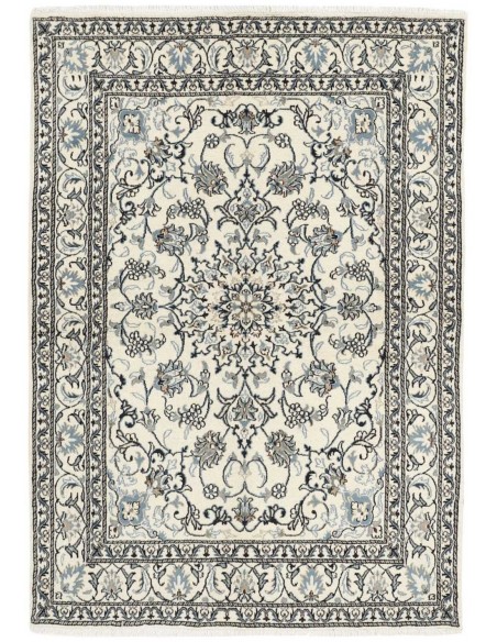 Hand made rug Nain Kashmar Persia cm.141x206