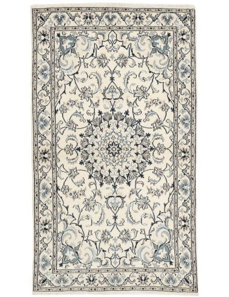 Hand made rug Nain Kashmar Persia cm.118x216