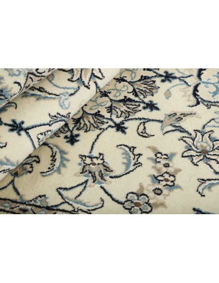 Hand made rug Nain Kashmar Persia cm.118x216