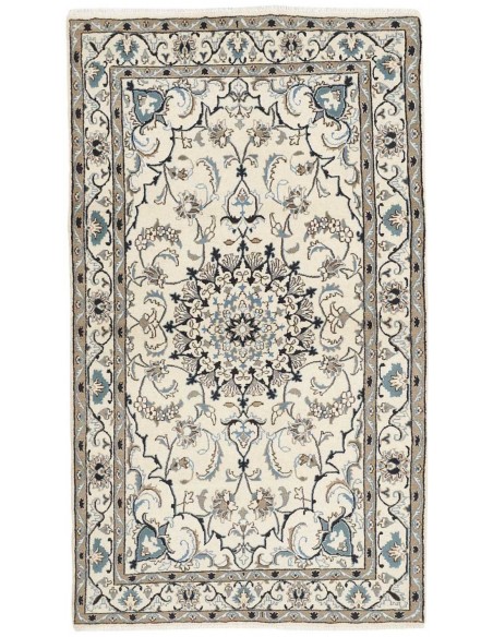 Hand made rug Nain Kashmar Persia cm.120x215