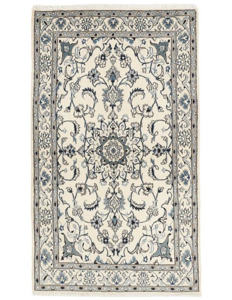 Hand made rug Nain Kashmar Persia cm.117x203