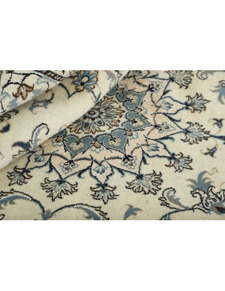 Hand made rug Nain Kashmar Persia cm.166x245