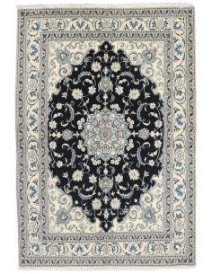 Hand made rug Nain Kashmar Persia cm.165x246