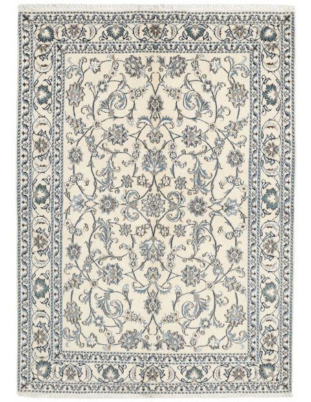 Hand made rug Nain Kashmar Persia cm.168x239
