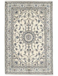 Hand made rug Nain Kashmar Persia cm.193x299