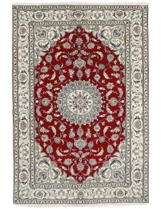 Hand made rug Nain Kashmar Persia cm.195x288