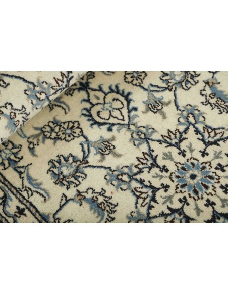 Hand made rug Nain Kashmar Persia cm.74x197