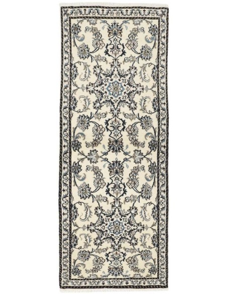 Hand made rug Nain Kashmar Persia cm.76x198