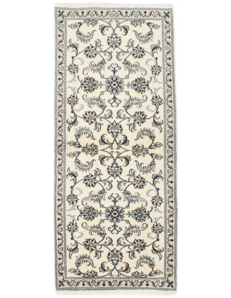 Hand made rug Nain Kashmar Persia cm.82x194