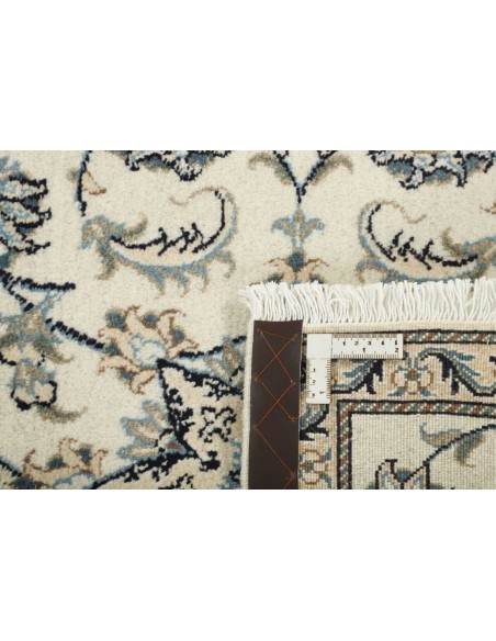 Hand made rug Nain Kashmar Persia cm.80x200