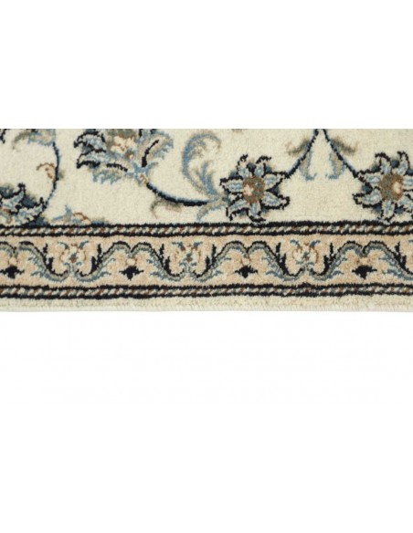 Hand made rug Nain Kashmar Persia cm.80x200