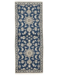 Hand made rug Nain Kashmar Persia cm.76x194