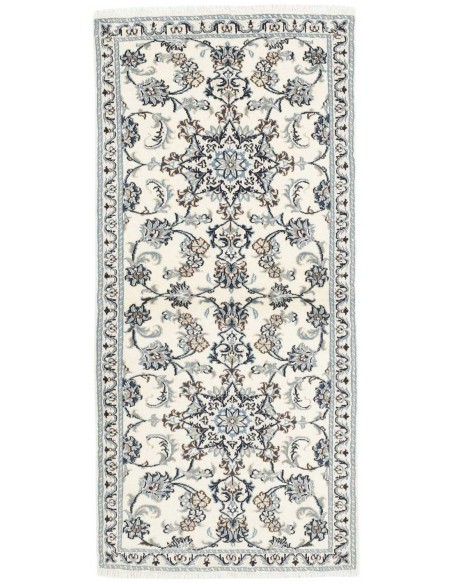 Hand made rug Nain Kashmar Persia cm.92x200
