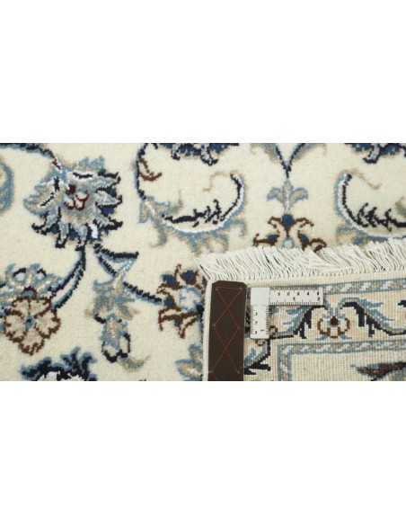 Hand made rug Nain Kashmar Persia cm.92x200