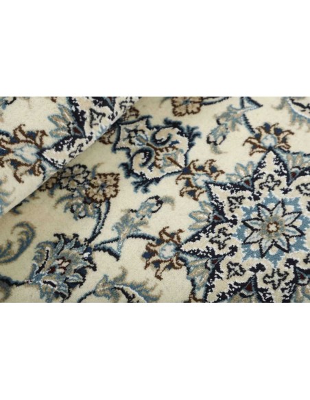 Hand made rug Nain Kashmar Persia cm.92x200