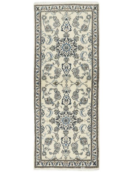 Hand made rug Nain Kashmar Persia cm.78x190