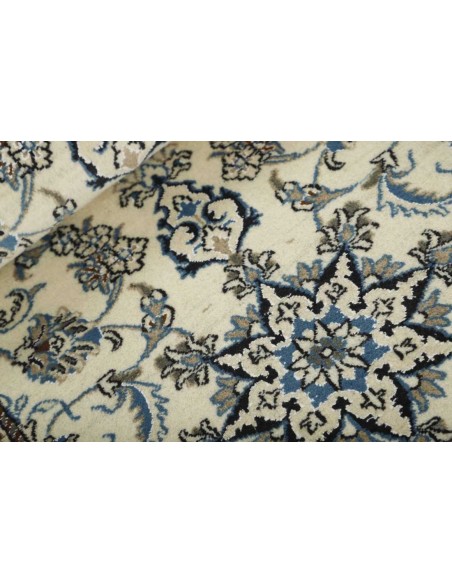 Hand made rug Nain Kashmar Persia cm.78x190