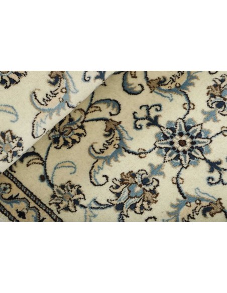 Hand made rug Nain Kashmar Persia cm.78x197