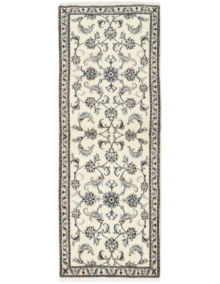 Hand made rug Nain Kashmar Persia cm.78x206