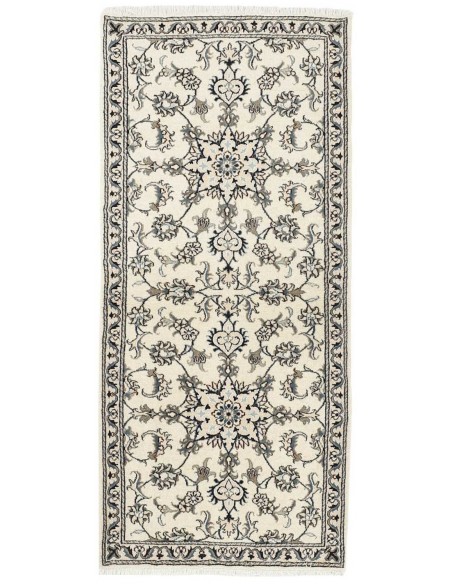 Hand made rug Nain Kashmar Persia cm.81x180
