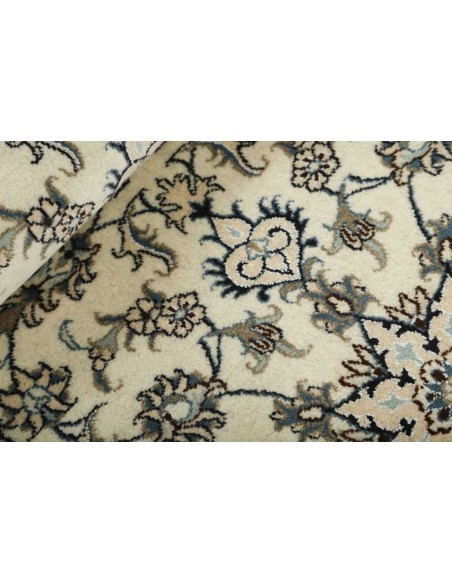 Hand made rug Nain Kashmar Persia cm.81x180