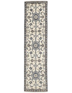 Hand made rug Nain Kashmar Persia cm.75x300