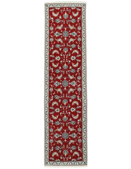Hand made rug Nain Kashmar Persia cm.76x293