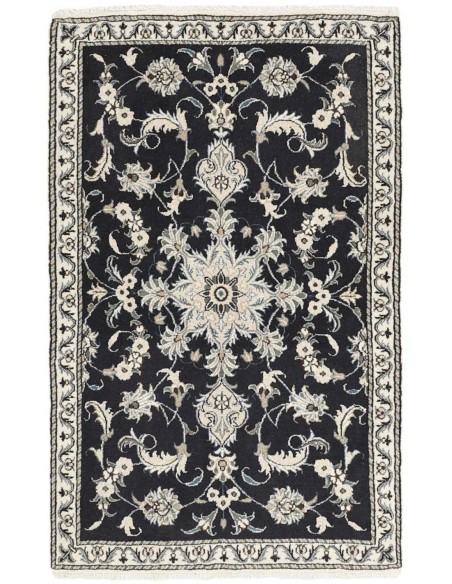 Hand made rug Nain Kashmar Persia cm.90x140